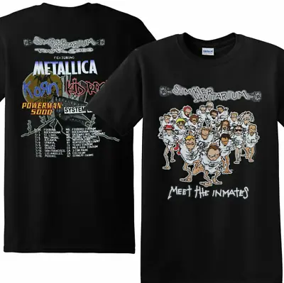 Vintage Metallica Summer Sanitarium Tour Rock Band Black T-shirt • $20.99