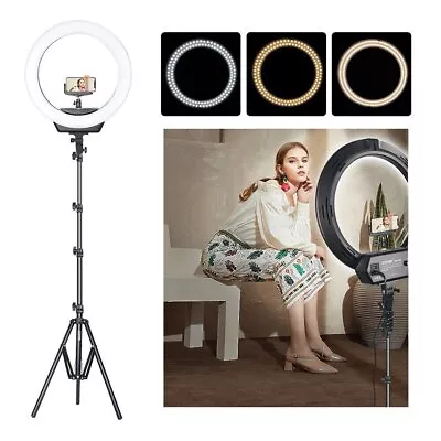 US ZOMEI 16  LED Ring Light Photography With Light Stand For Youtube Live Video • $24.19