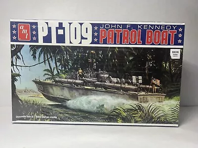 AMT PT-109 John F Kennedy Patrol Boat 1:64 Scale Plastic Model Kit • $15.18
