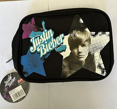 £4.50 • Buy Justin  Bieber Cosmetic Case Bag  With Mirror New 2011 Merchandise