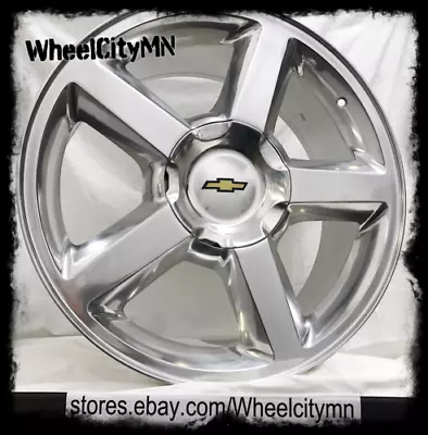 $1199.99 • Buy 20 Inch Polished Chevy Tahoe Silverado Suburban Avalanche LTZ OE Replica Wheels