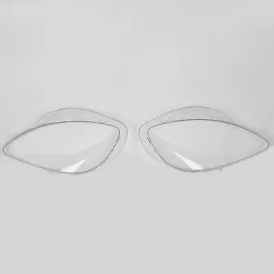 For 2005-2013 Chevy C6 Corvette Headlight Lens Cover Anti-UV Clear Replacement • $41