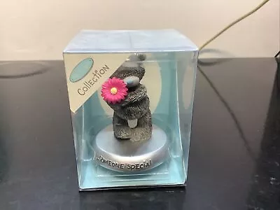 £16.95 • Buy Me To You Bear Figurine Ornament Boxed Cake Topper Flower Someone Special  New