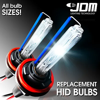 $18.95 • Buy 1 Pair Of Headlight HID Xenon Bulbs H11 9004 9005 9006 H4 H7 9007 880 881 H1 H3