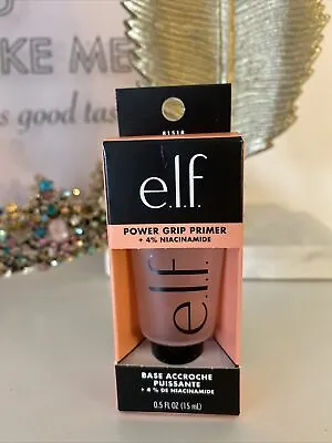 E.L.F. Elf Power Grip Primer W/ Niacinamide Clear Makeup Base Travel .5 Fl Oz • $5