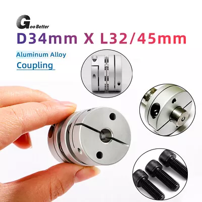 Clamp Tight Motor One/Two Diaphragm Coupling Joint CNC Stepper Connector Coupler • $8.19