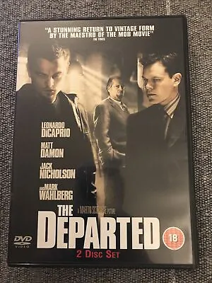 The Departed DVD *POLICE CORRUPTION THRILLER* (Reg 2 UK) • £1.65