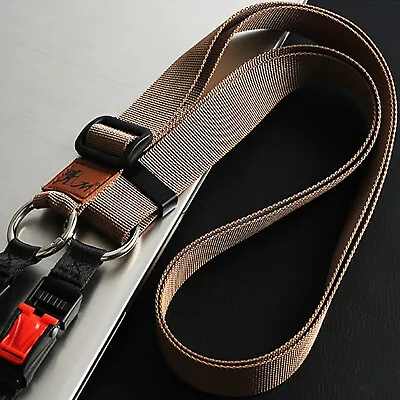 £11.99 • Buy JENO Universal Cotton Rope Camera Neck Strap Shoulder Strap Leather Lanyard