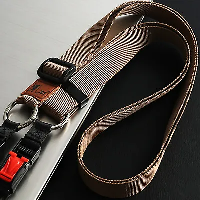 JENO Universal Cotton Rope Camera Neck Strap Shoulder Strap Leather Lanyard • £11.99