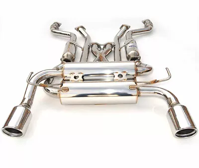 Invidia Gemini CatBack Dual Exhausts For 03-07 G35 Coupe (Rolled SS Tips) • $1240.40