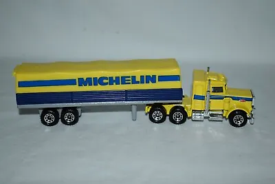 Matchbox Convoy 1:80 Michelin Peterbilt Semi Tractor & W/Trailer • $24.99
