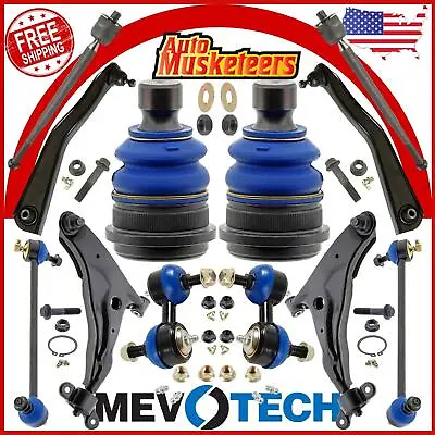 $567.46 • Buy 12PCS Control Arm & Ball Joint Tie Rod Sway Set Mevotech For Mitsubishi Eclipse