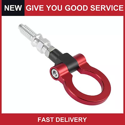 Pack Of 1 For BMW 550i Red Front Bumper Trailer Ring Eye Towing Tow Hook Screw • $15.29