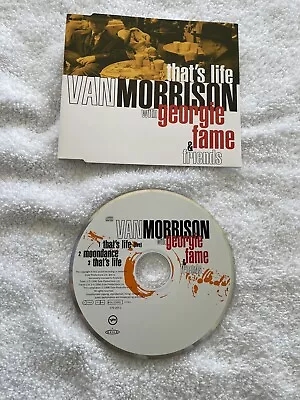 Van Morrison With George Fame That’s Life EP CD Live Oop Rare Htf Psych • $3.99