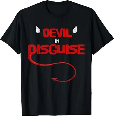 New Limited Devil Evil Horns And Pointy Tail Halloween T-Shirt Free Shipping • $22.55