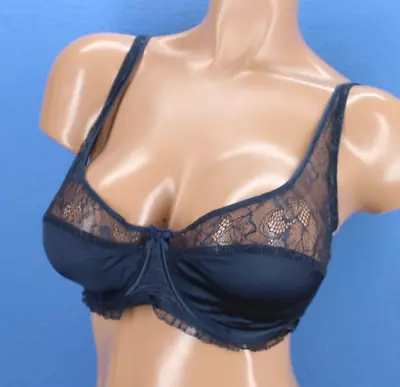 Mimi Holliday Underwire Unlined Balconette Bra Size 36D #D7440 • $9.99