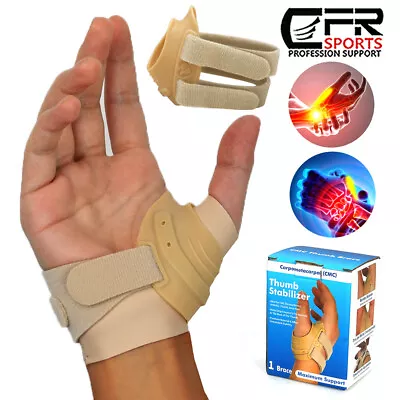 Thumb Wrist Support Brace CMC Joint Spica Splint Pain Arthritis Carpal Tunnel • £19.99