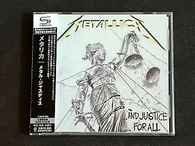 METALLICA-...And Justice For All-2008 CD SHM Japan • $25