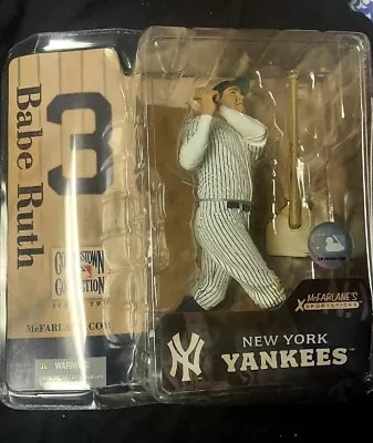 2005 Babe Ruth #3 NY Yankees Cooperstown Collection Action Figure McFarlane  • $55