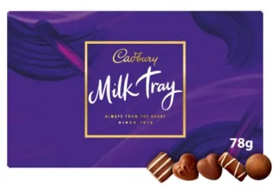 Cadbury Milk Tray 78g Delicious Tasty Great Gift Idea Pack Of 1 • £2.66