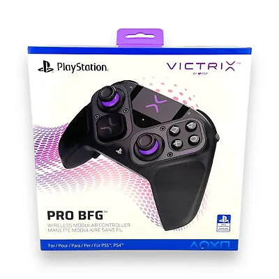 PDP Victrix Pro BFG Video Game Controller 052-002-BK For Sony Playstation 4 5 PC • $99.98