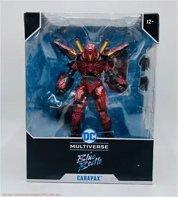 McFarlane Toys DC Comics Blue Beetle Carapax 7  Action Figure • $25.99