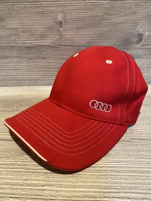 $19.99 • Buy Audi Sport Red Baseball Cap Embroidered Logo Adjustable Sportsman Brand