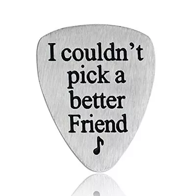 I Couldn’t Pick A Better Friend Musical Guitar Pick Jewelry Gift For Best Fri... • $15.74