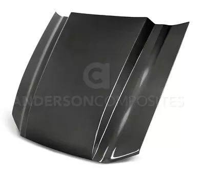 2013-2014 Ford Mustang CJ- Type Carbon Fiber 3-inch Cowl Hood • $2255