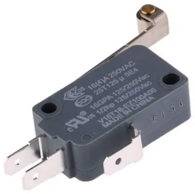 1 X V15H16-CZ100A06 Honeywell Roller Lever Micro Switch Quick Connect Terminal • £10