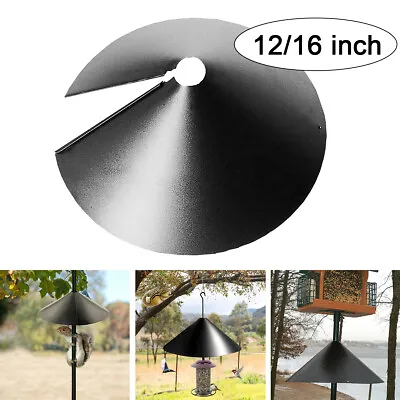 Bird Feeder Station Squirrel Baffle Dome Stop Stealing Bird Feed Guard Universal • £5.79