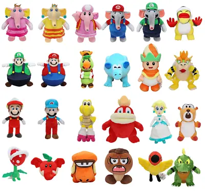 New Super Mario Bros Wonder Plush Stuffed Doll Toys Kids Birthday Easter Gift US • $8.89