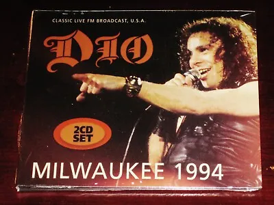 $19.95 • Buy Dio: Milwaukee 1994 2 CD Set 2021 Ronnie Laser Media UK LM 96227 Digisleeve NEW