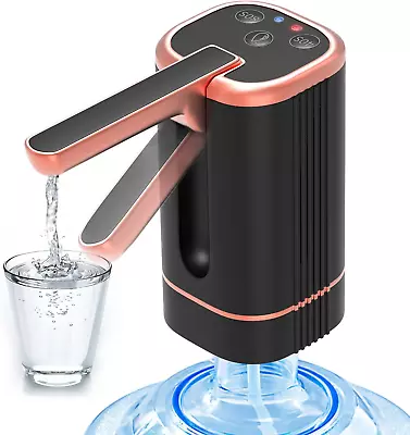 Foldable Water Dispenser Bottle Pump Electric Water Pump For Universal 2-5 Gall • $10.68