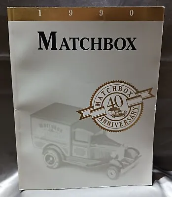 MATCHBOX- 40th Anniversary 1990 Softcover Book NICE! • $29.99