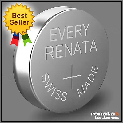 Renata Watch Batteries ⌚ ALL SIZES ⌚ 364 377 394 399 CR2032 Silver Oxide Lithium • £3.29