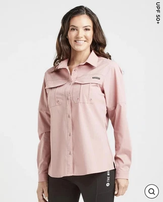 $24 • Buy MAD HUEYS WOMENS FISHING SHIRT, PINK, XS, BNWOT (Long Sleeve, Hiking, Outdoor)