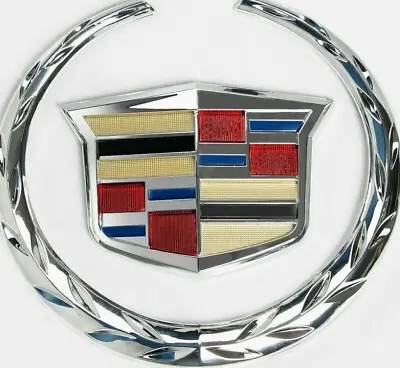 For Cadillac 6  Chrome Color Front Hood Grille Emblem Badge New • $35.99