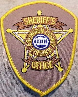 $5.95 • Buy VA Arlington County Virginia Sheriff Shoulder Patch