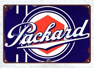 PACKARD Metal Tin Sign Garage Design • $15.85