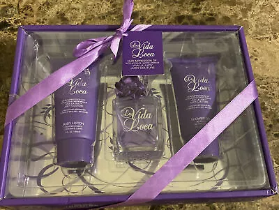 La Vida Loca For Women 3 Piece Gift Set Perfume Shower Gel Body Wash NEW • $21.99