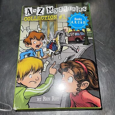A To Z Mysteries Boxed Set Collection #1 [Books A B C & D] • $14.95