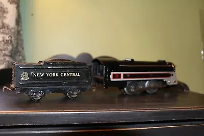 Marx Post War O Gauge Steam Engine Tested And Serviced W/ Mixed Cars Beautiful • $179.99