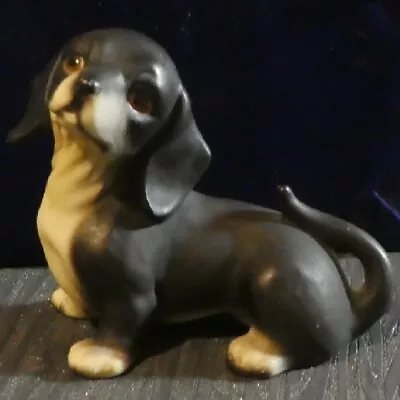 Dachshund Puppy Dog Porcelain Figure Ornament From Hhh Harvey Knox • £10.95