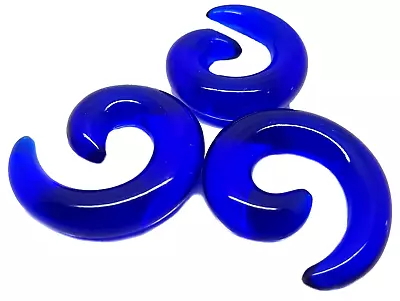 4 Pair Spiral Taper Stretcher Expander Acrylic Flesh Tunnel Ear Plug 3mm-6mm Set • £7.45