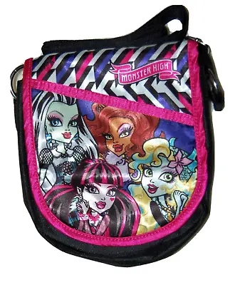 Monster High Girl's Crossbody Adjustable Strap Purse • $15