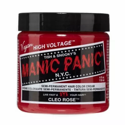 Manic Panic Classic Vegan Semi-Permanent Hair Dye 4oz (46 Cleo Rose) • $11.99