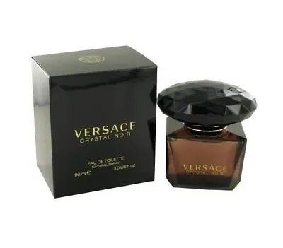 CRYSTAL NOIR Versace 3.0 EDT Eau De Toilette Spray Women's Perfume 90 Ml NEW NIB • $56.39