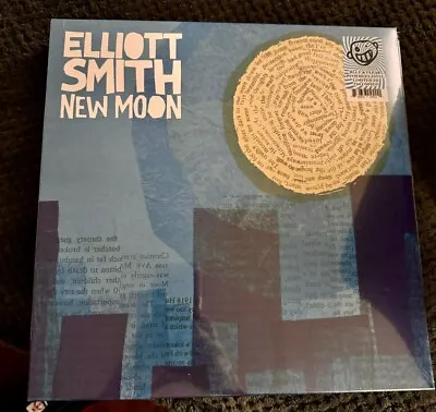  Elliott Smith - New Moon LP Pinwheel Blue Clear X/750 Sealed • $30