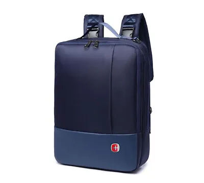 Swissgear 14.1  Laptop Backpack Messenger Bag Padded Straps SA9129 - Blue • $39